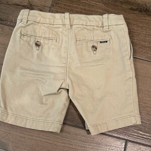 Polo by Ralph Lauren Khaki boys Flat Front Shorts